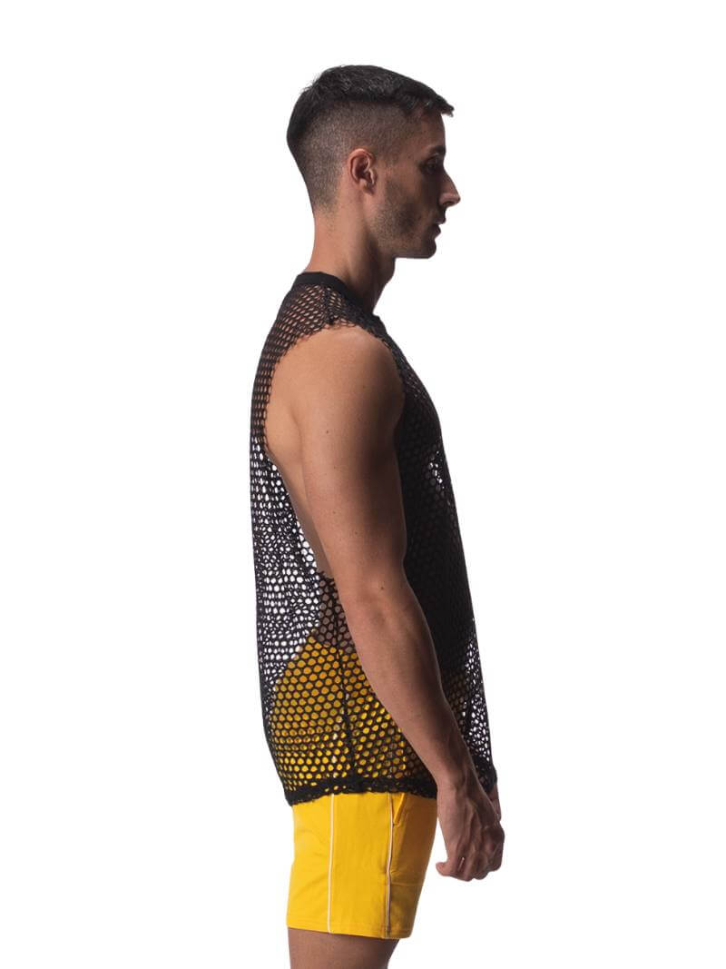 Barcode Berlin Rannel Mesh Tank Top