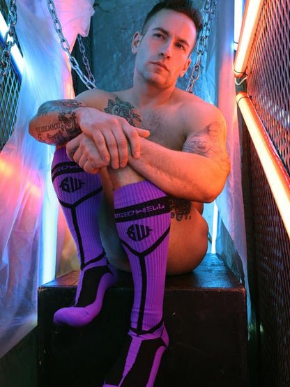 Breedwell Purpleicious Hook Up Socks
