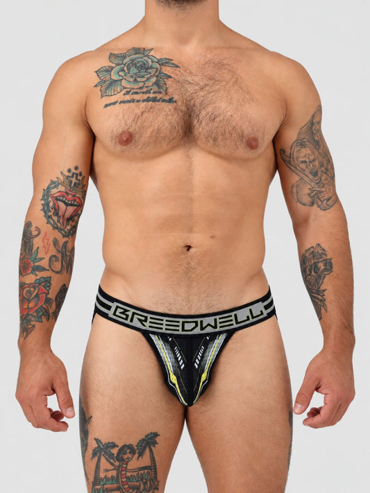 Breedwell Sweat & Sin Mesh Tanga Brief