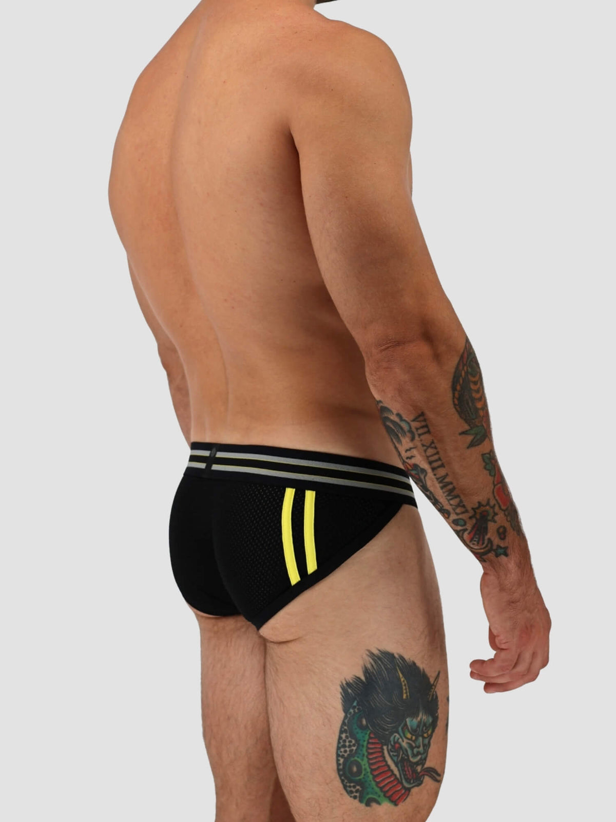 Breedwell Sweat & Sin Mesh Tanga Brief