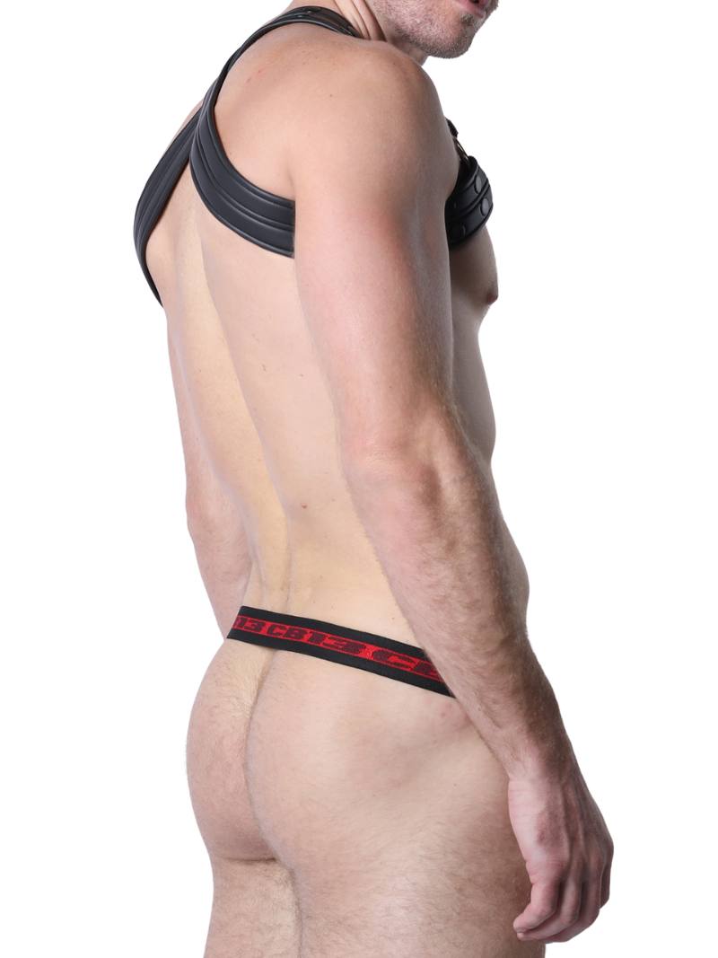 CellBlock13 Battle Neoprene Backless Thong