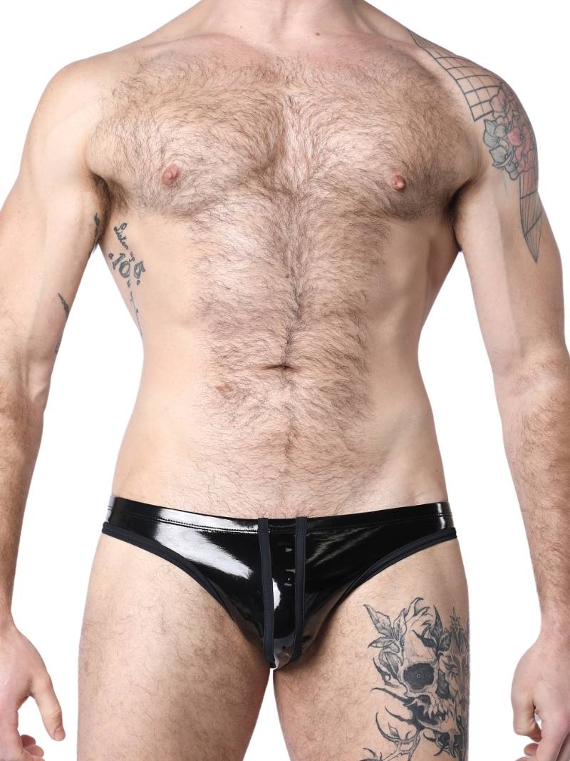 CellBlock13 Black Chrome Low Rise Brief