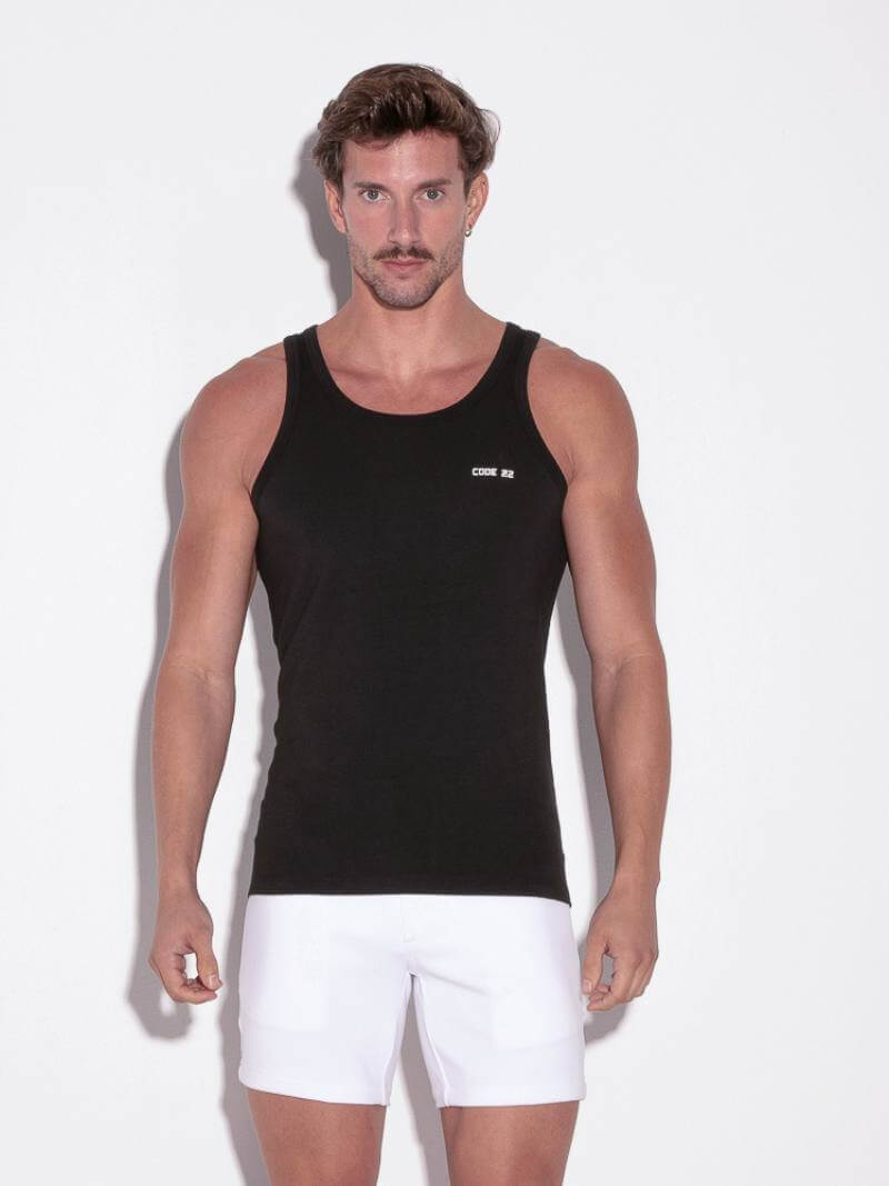 CODE22 Basic Vest, Breathable Modal Fabric