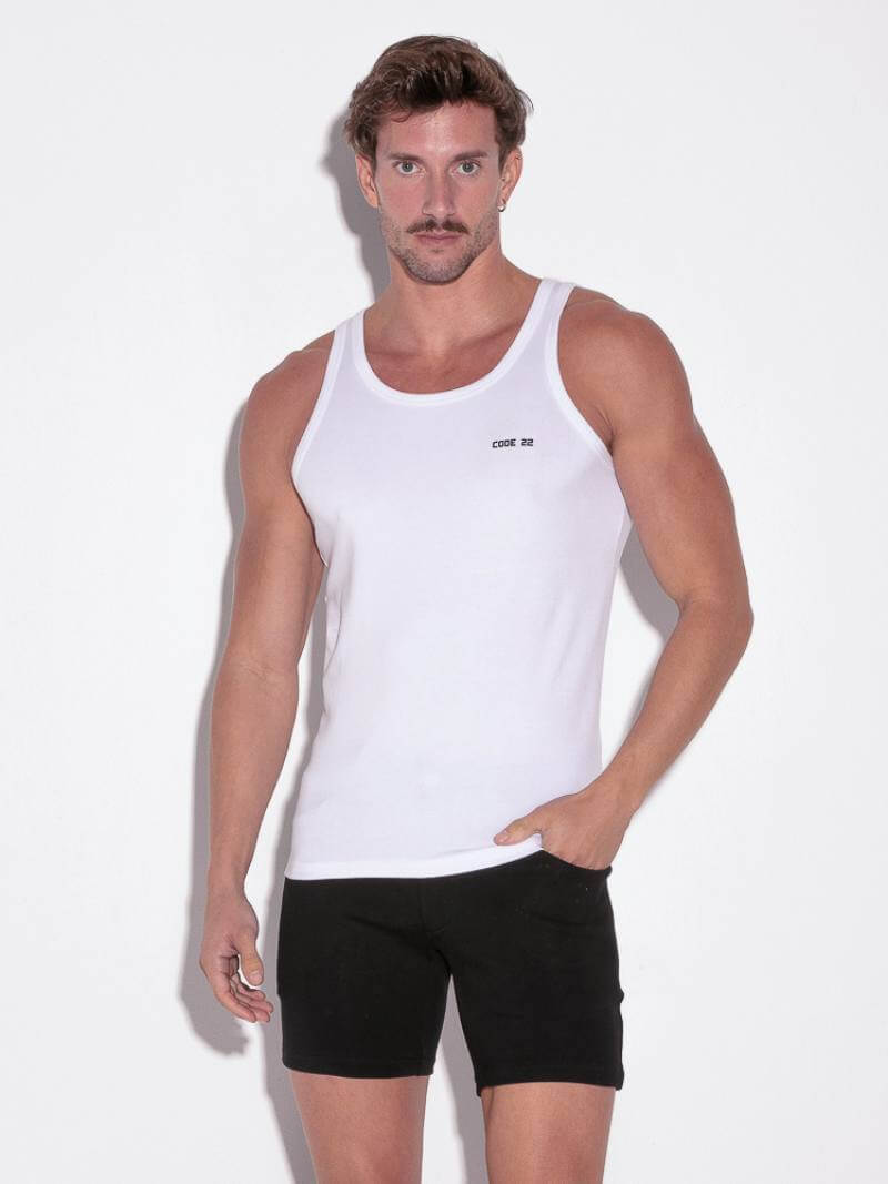 CODE22 Basic Vest, Breathable Modal Fabric