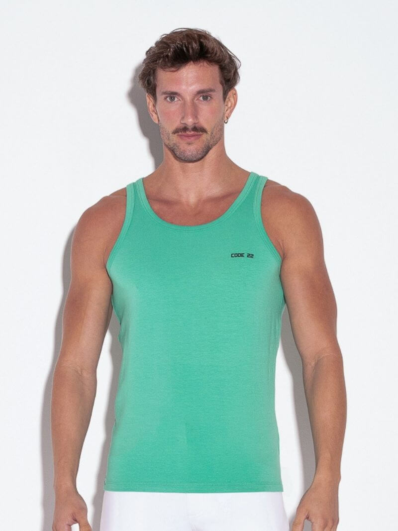 CODE22 Basic Vest, Breathable Modal Fabric