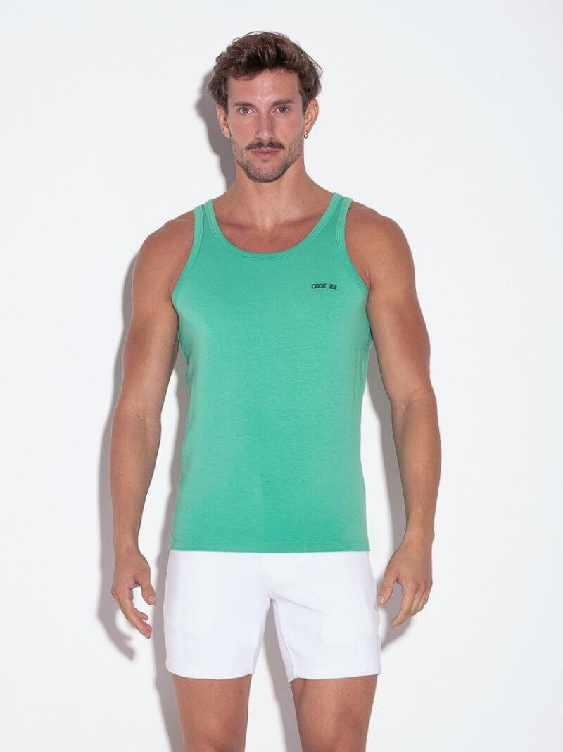 CODE22 Basic Vest, Breathable Modal Fabric