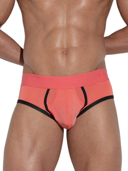 CODE 22 Work Out Microfiber Fashion Brief with Support Pouch