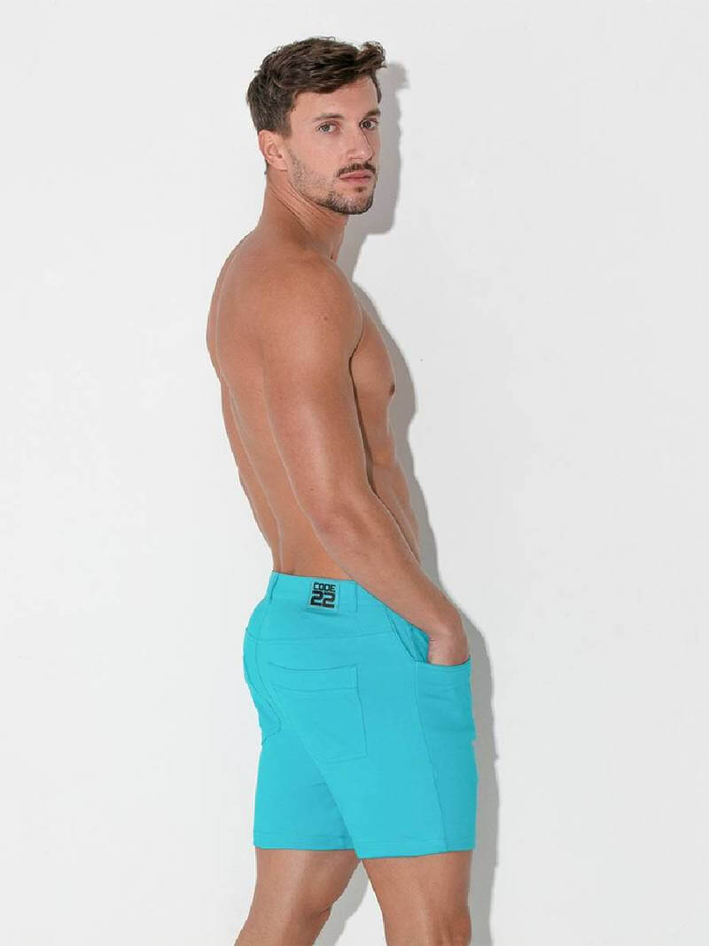 CODE22 Mid-Thigh Pocket Shorts