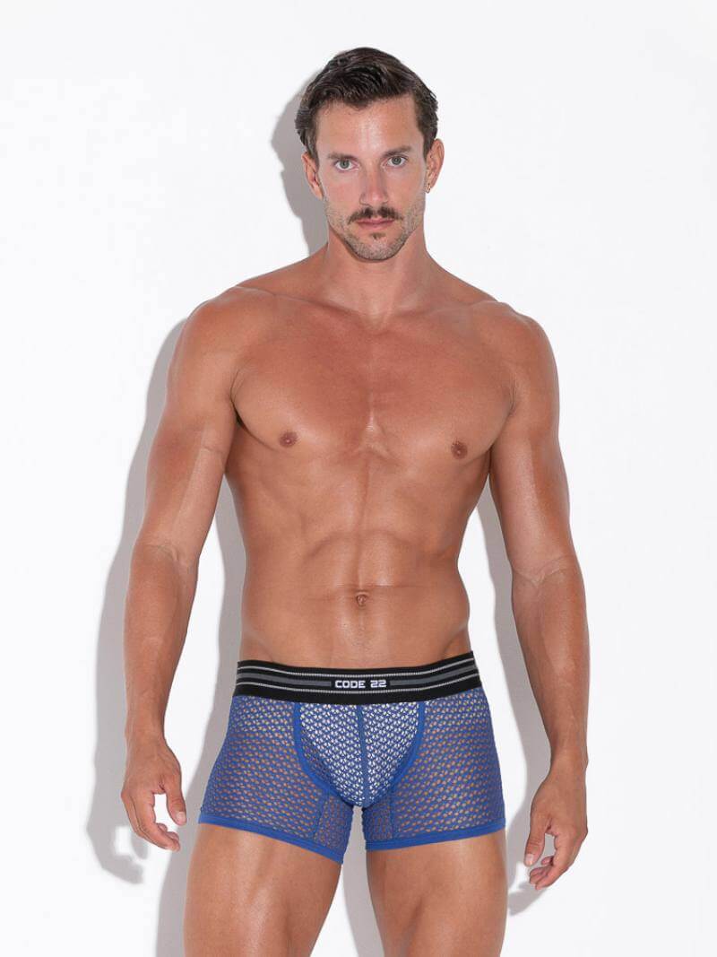 CODE22 Openwork Jacquard Boxer Trunk