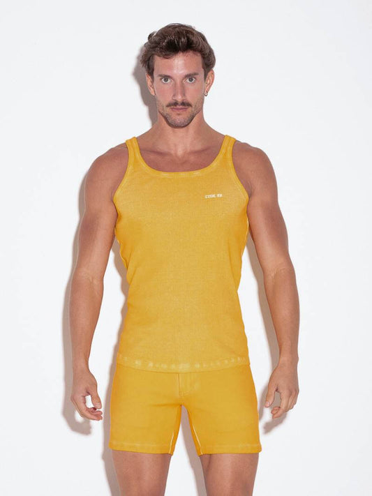 CODE22 Men's Faded Wash Vest