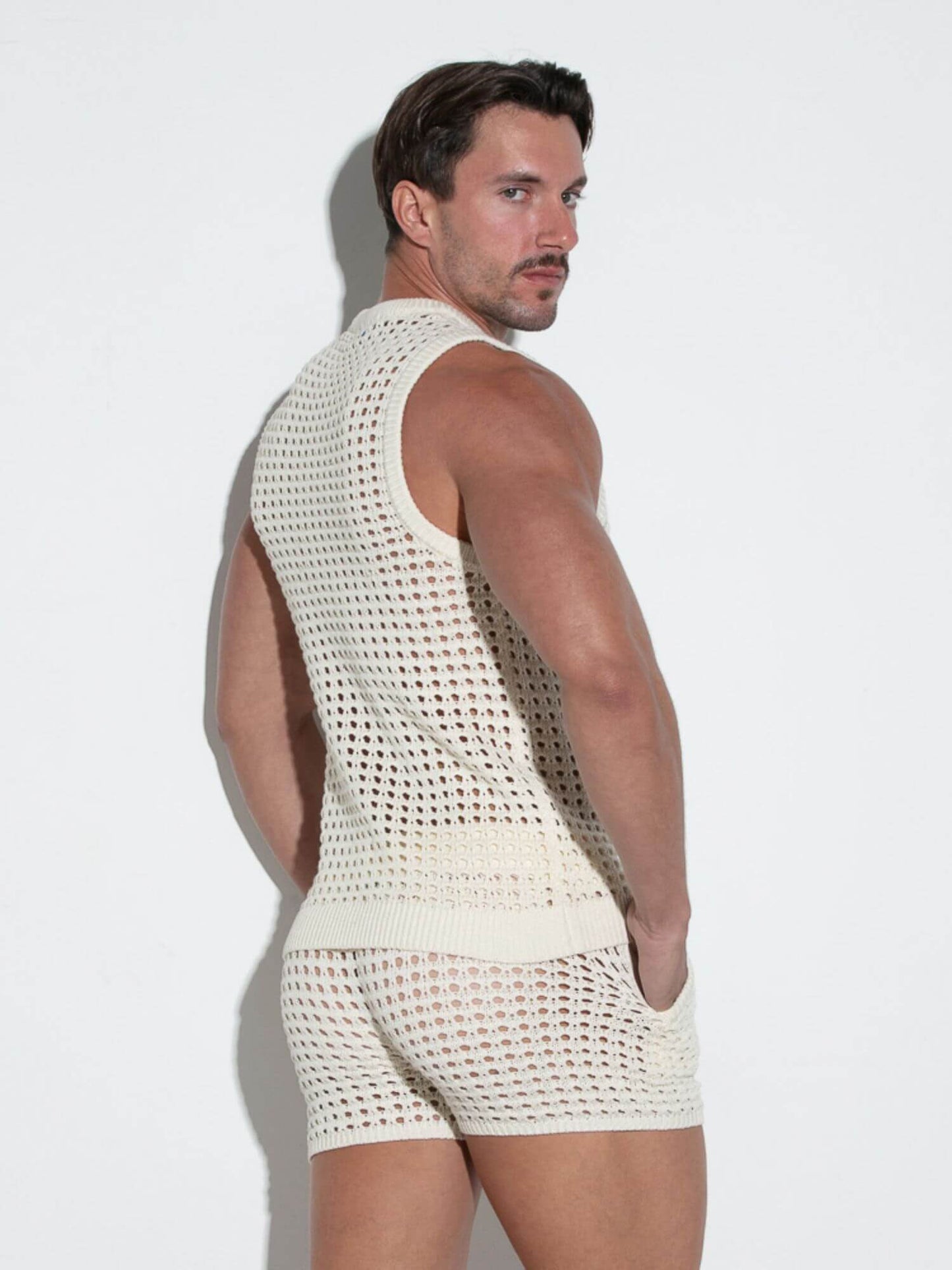CODE 22 Diamond Knit Tank Top