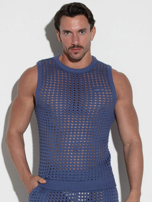 CODE 22 Diamond Knit Tank Top