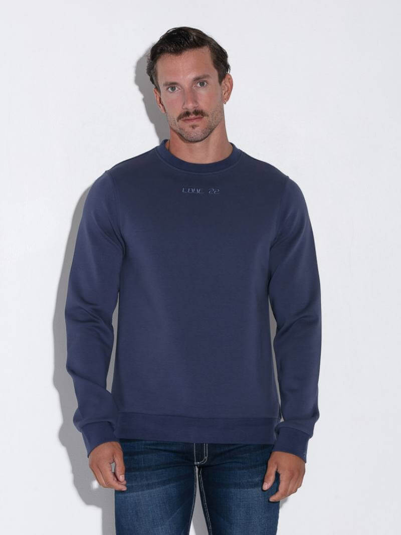 CODE22 Sweatshirt Double Layer Smooth Technical Fabric