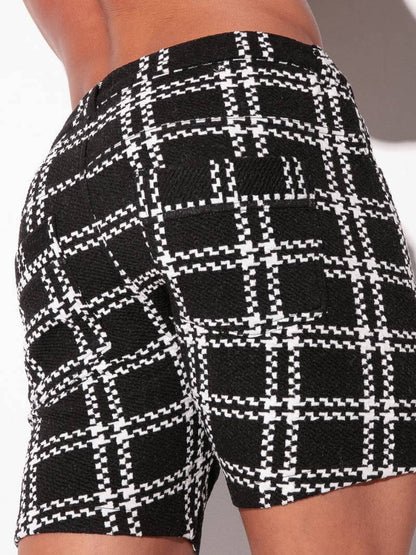 CODE22 Cameron Plaid Short