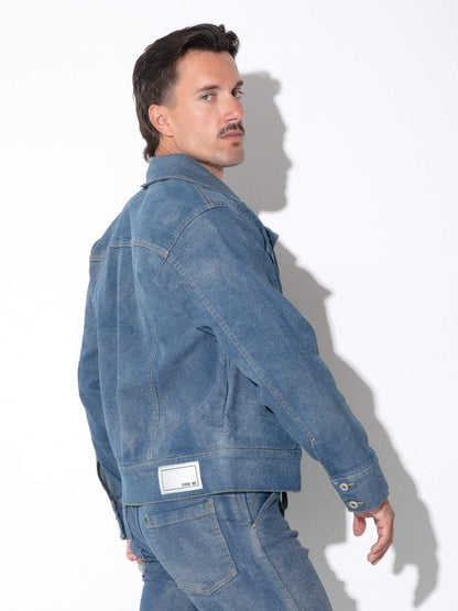 CODE 22 Denim Sparkle Jacket, product photograph