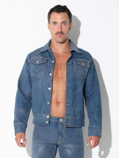 CODE 22 Denim Sparkle Jacket, product photograph