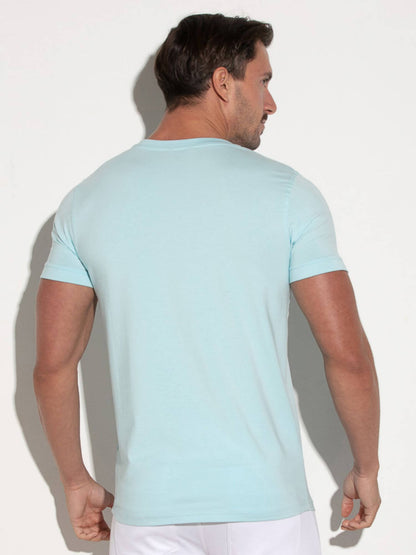 CODE 22 Essential Modal T-Shirt – Breathable Stretch Slim Fit Men’s Summer Tee