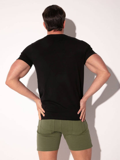 CODE 22 Essential Modal T-Shirt – Breathable Stretch Slim Fit Men’s Summer Tee