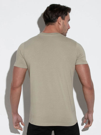 CODE 22 Essential Modal T-Shirt – Breathable Stretch Slim Fit Men’s Summer Tee