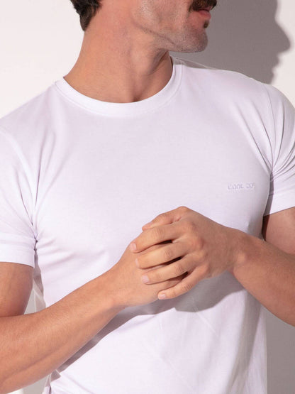 CODE 22 Essential Modal T-Shirt – Breathable Stretch Slim Fit Men’s Summer Tee