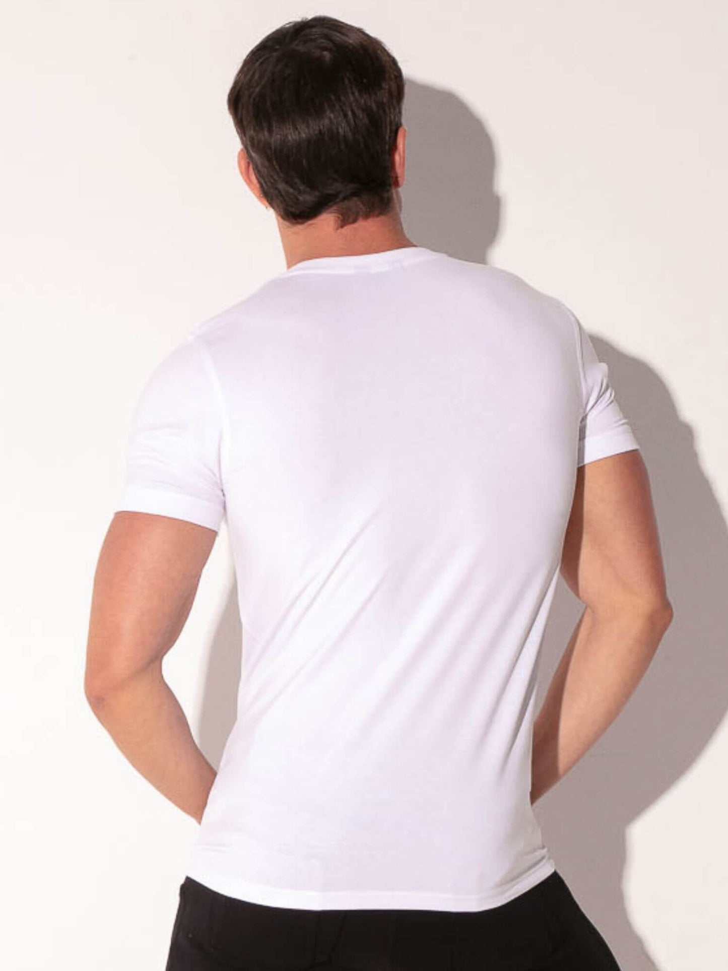 CODE 22 Essential Modal T-Shirt – Breathable Stretch Slim Fit Men’s Summer Tee