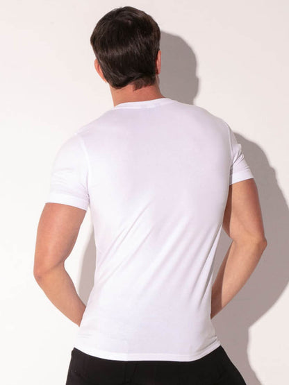 CODE 22 Essential Modal T-Shirt – Breathable Stretch Slim Fit Men’s Summer Tee