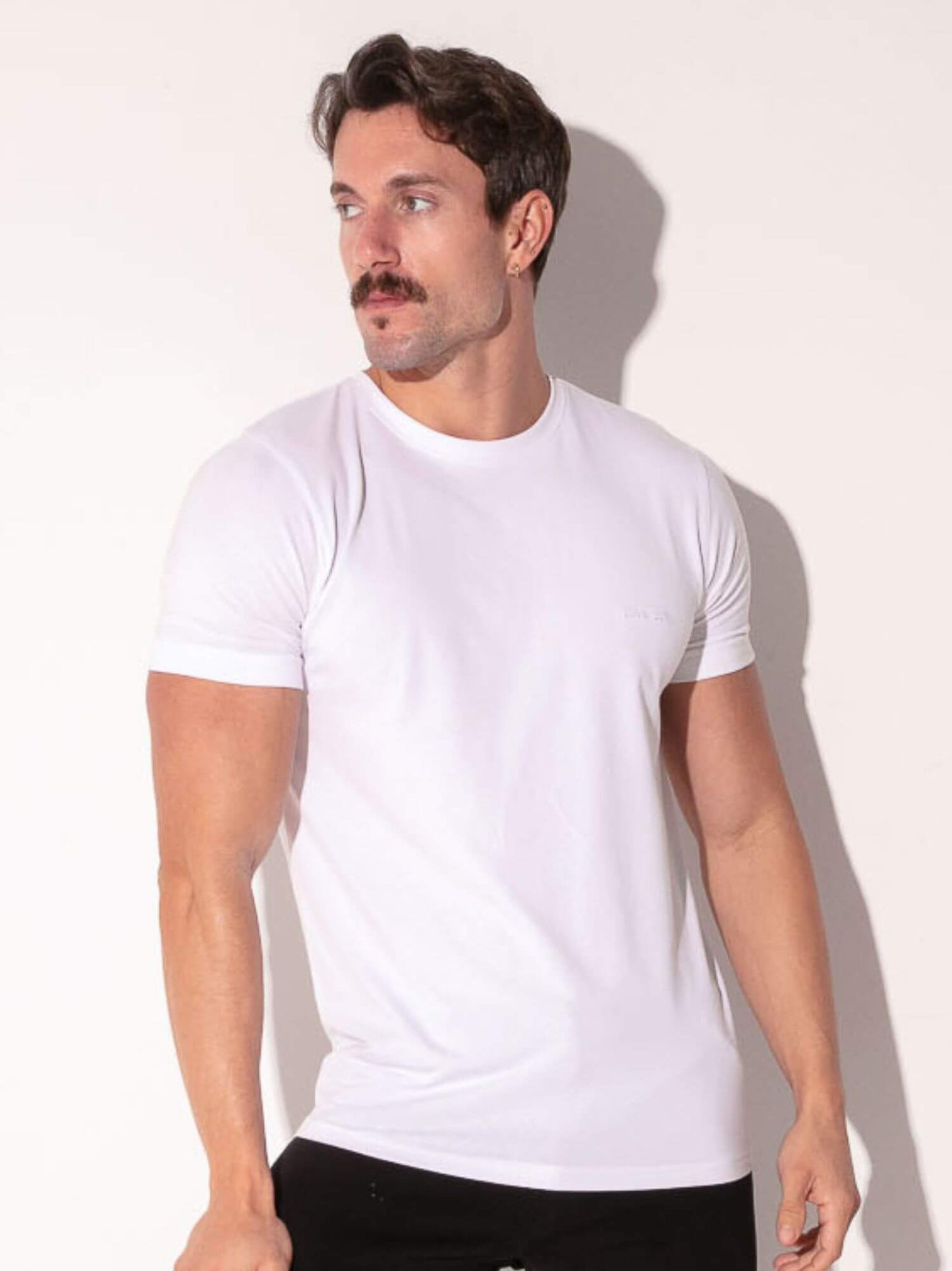 CODE 22 Essential Modal T-Shirt – Breathable Stretch Slim Fit Men’s Summer Tee
