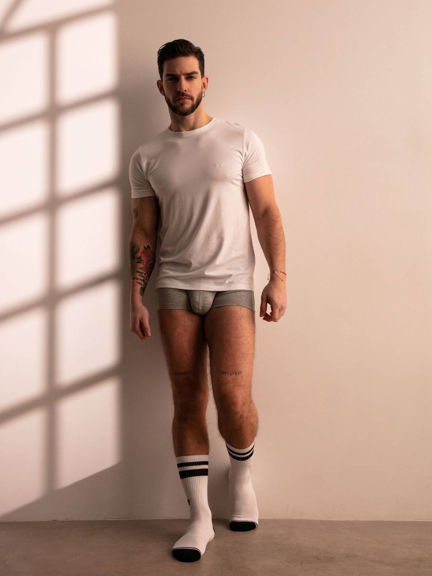 CODE 22 Essential Modal T-Shirt – Breathable Stretch Slim Fit Men’s Summer Tee