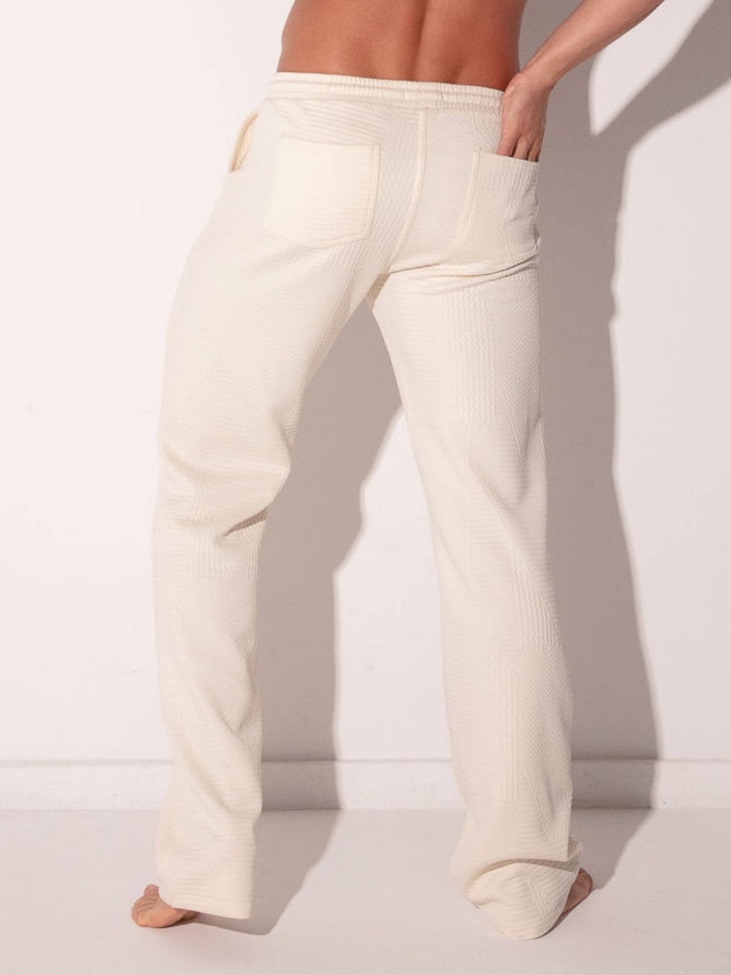 code 22 mens medley pants in off-white