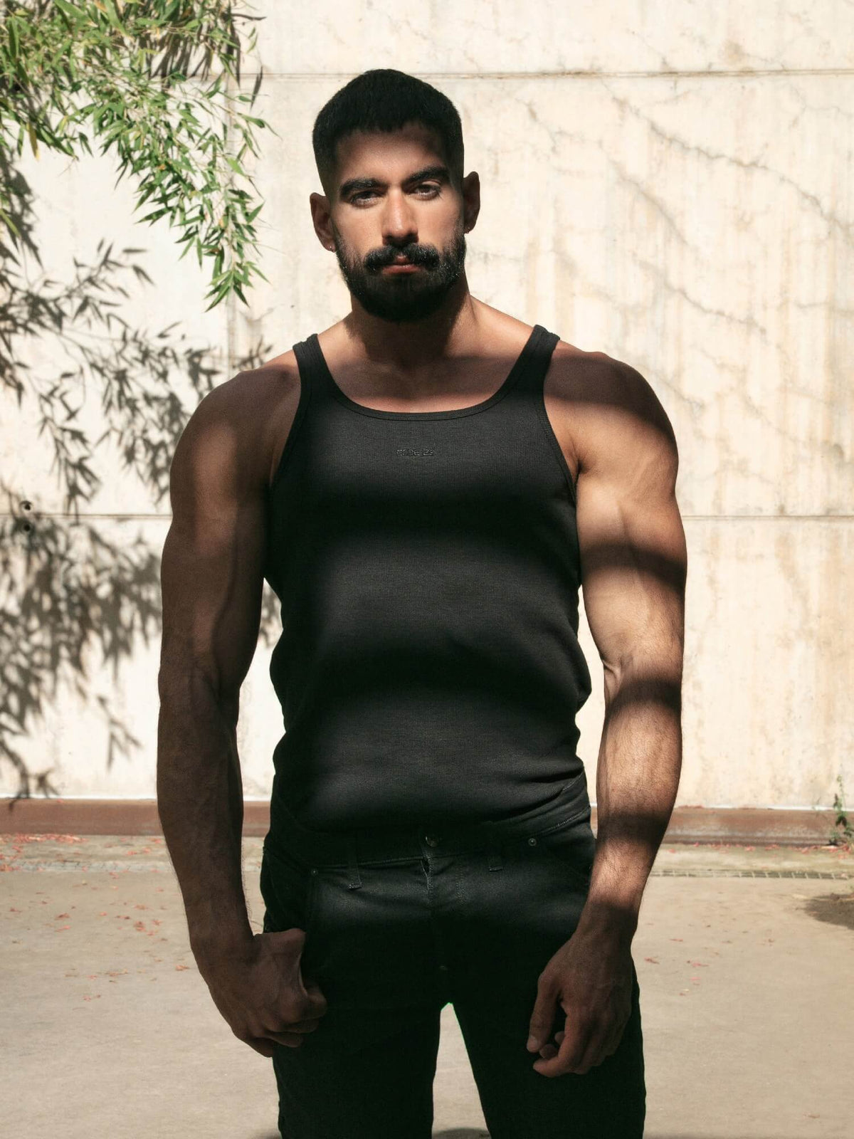 CODE 22 Essential Tank Top – Breathable Modal Stretch Slim Fit Racerback Vest