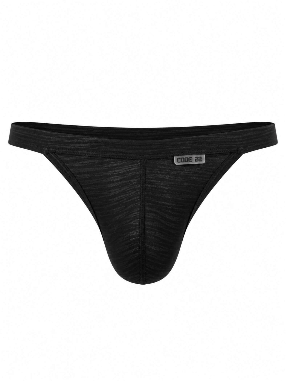 Ghost-mannequin product photograph of CODE 22 men's underwear
