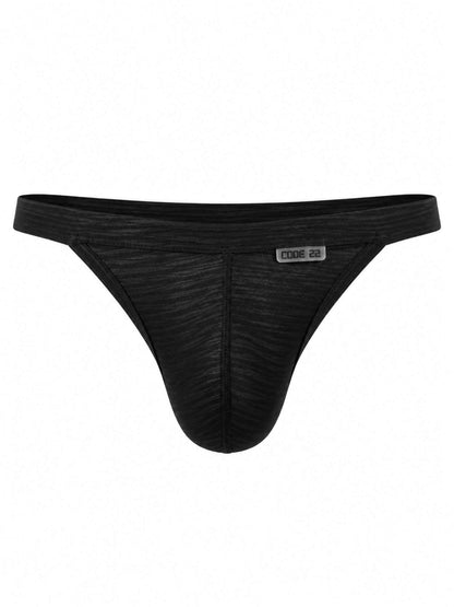 Ghost-mannequin product photograph of CODE 22 men's underwear