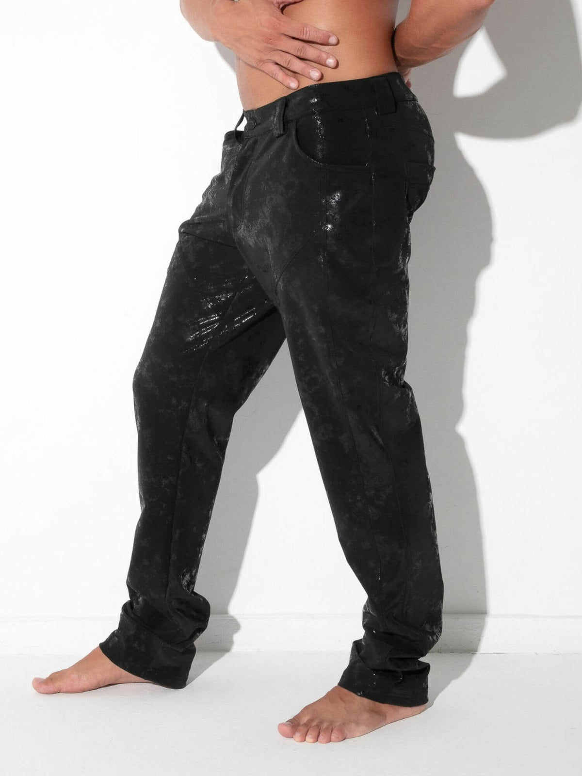 CODE 22 Vintage Leatherette Pant