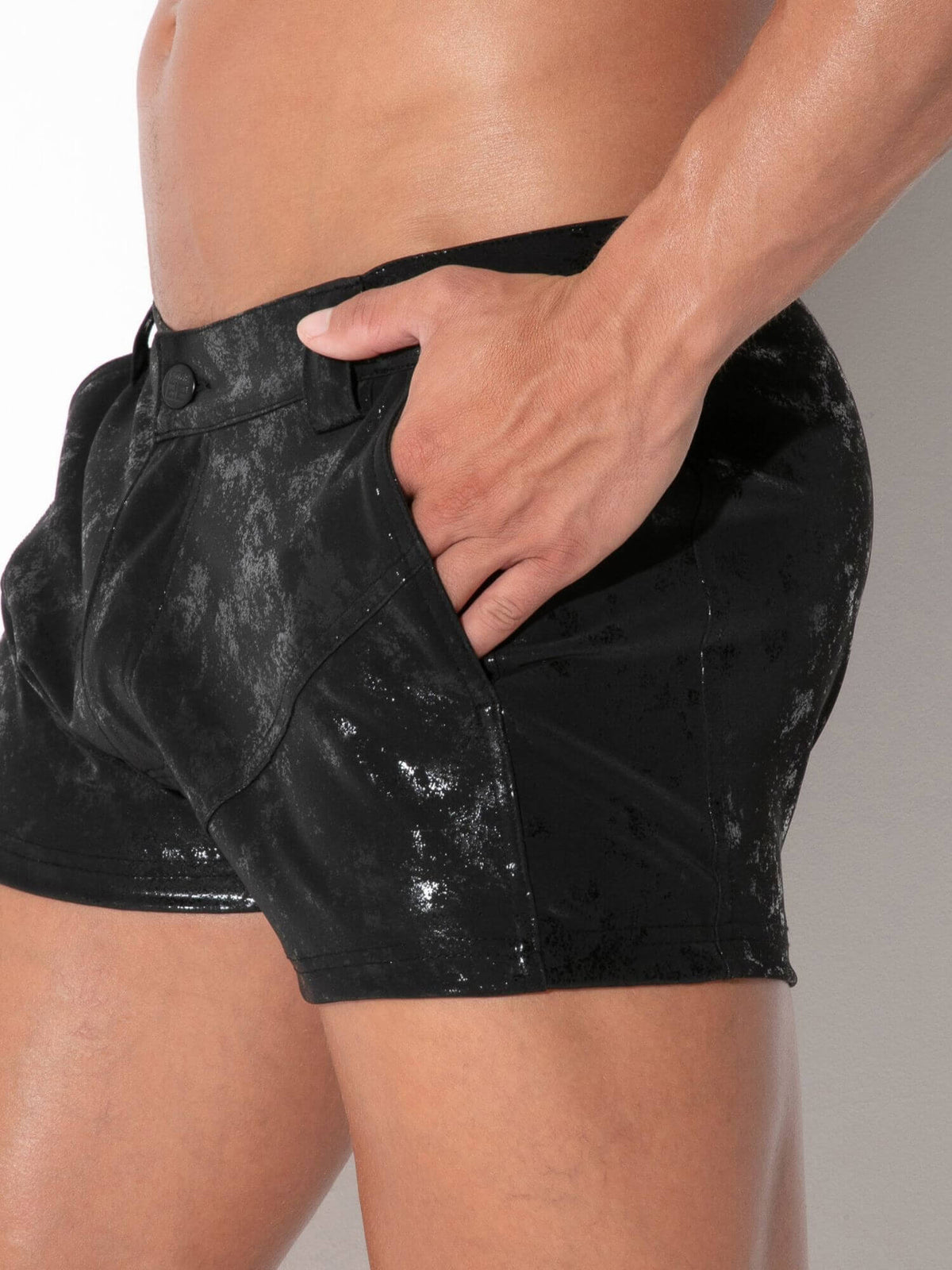 CODE 22 Vintage Leatherette Short