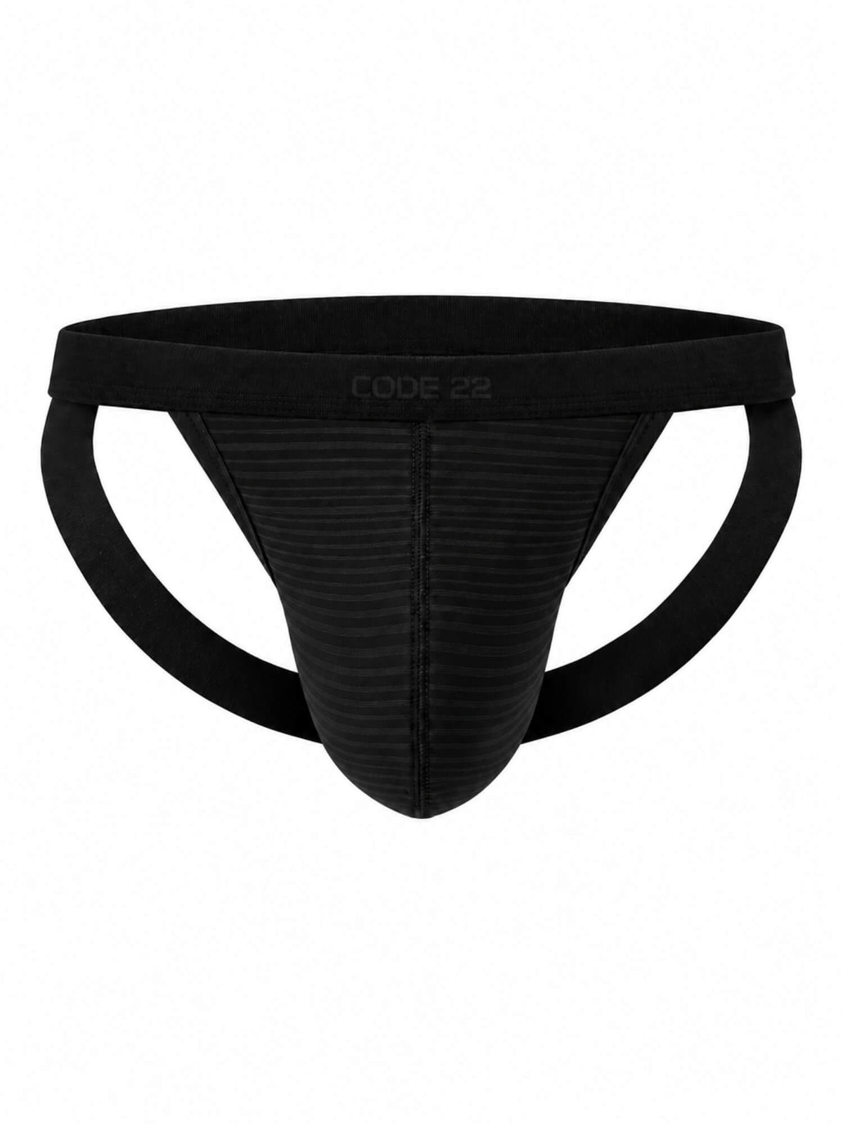 CODE 22 Zebra Jockstrap – Subtle Animal Print Underwear with Support Pouch