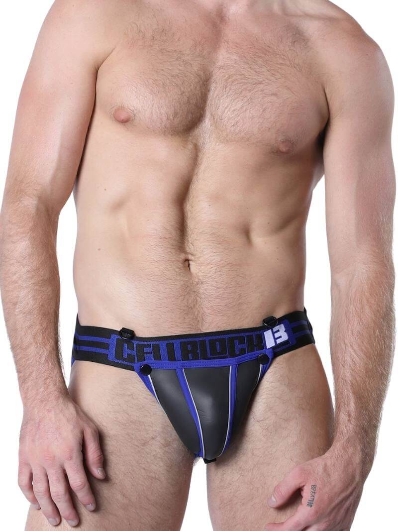 CellBlock13 Mercury Neoprene Jockstrap - C-Ring + Removable Pouch