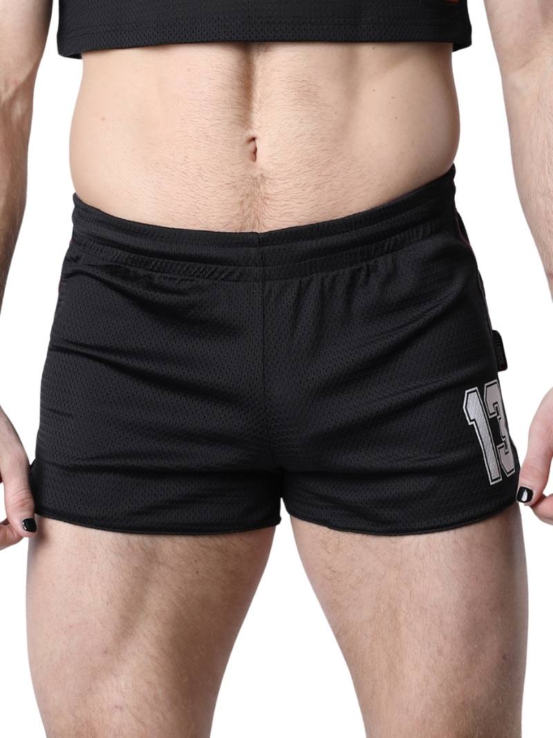 CellBlock13 Take Down Reversible Super-Short Legged Shorts