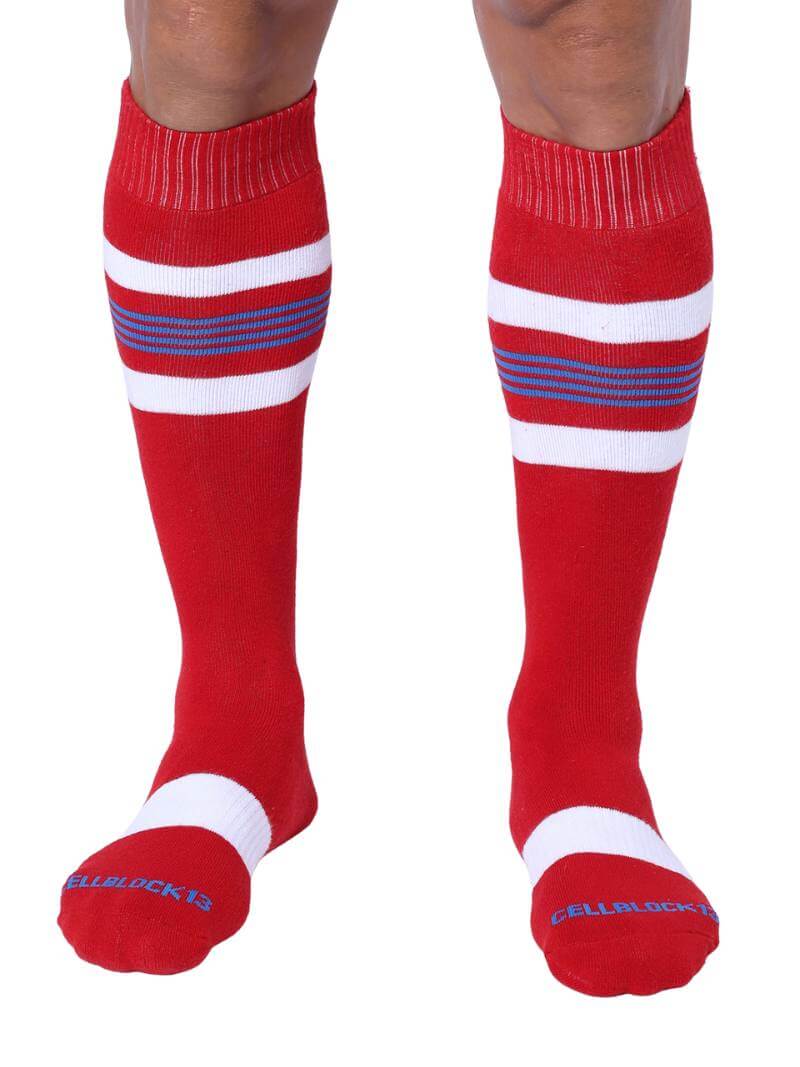 CellBlock13 Striped Knee-High Socks