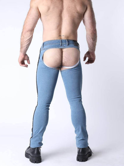 CellBlock13 Terry Denim Chaps