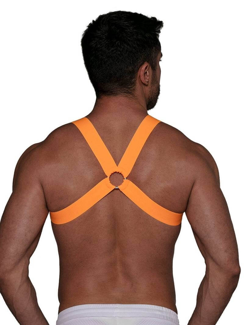 TOF Paris Neon Party Chest Harness