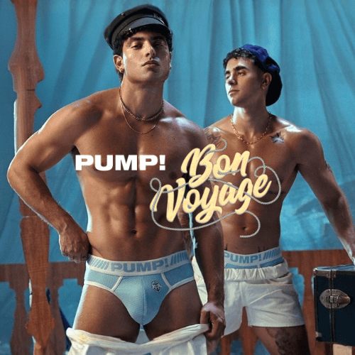 PUMP Underwear Bon Voyage Promotional Homepage Image