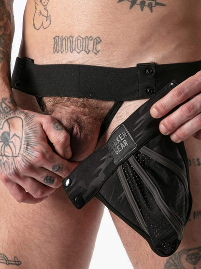 Locker Gear Full Military Access Jockstrap with Removable Pouch