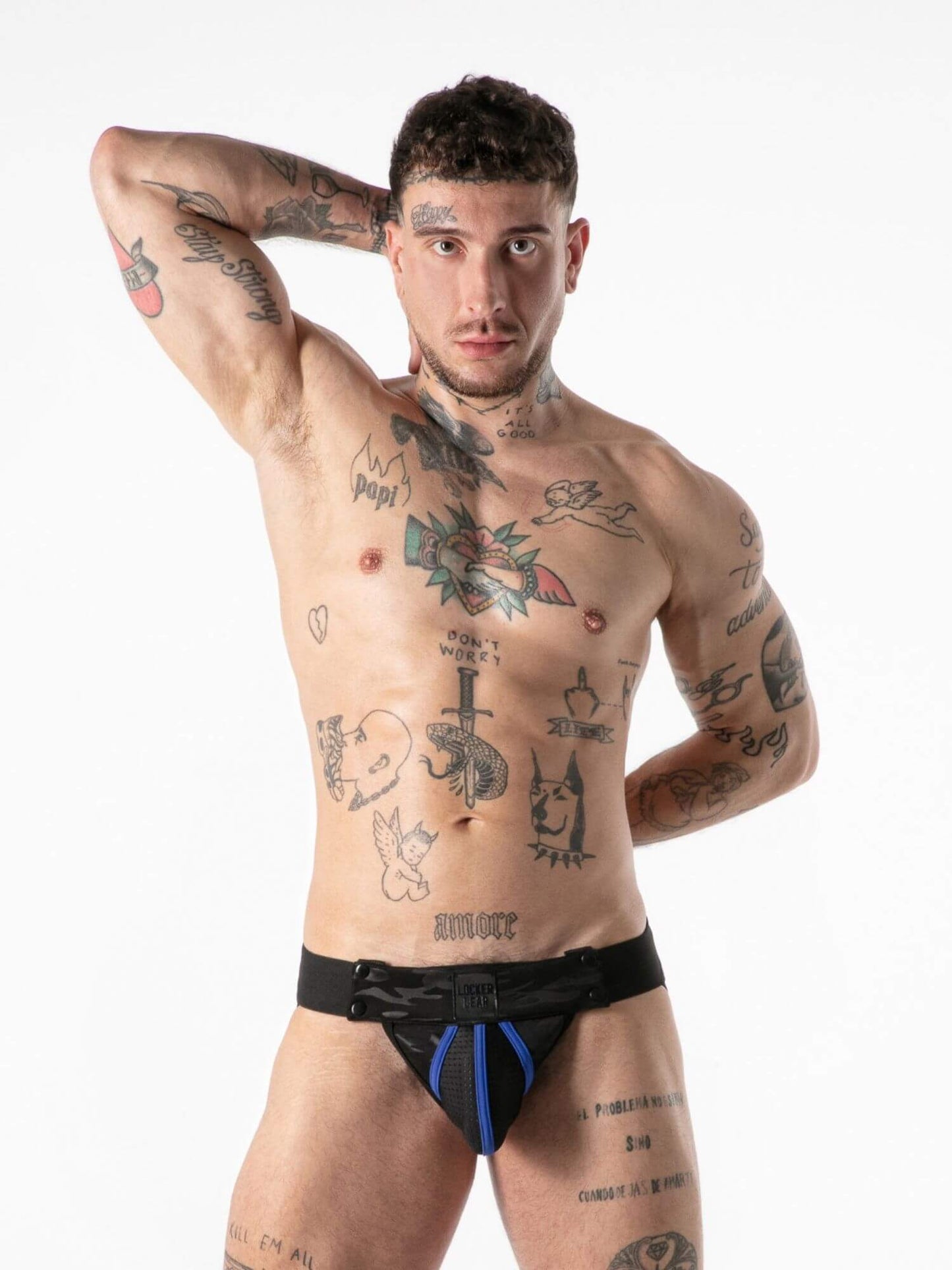 Locker Gear Full Military Access Jockstrap with Removable Pouch