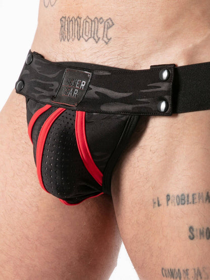 Locker Gear Full Military Access Jockstrap with Removable Pouch