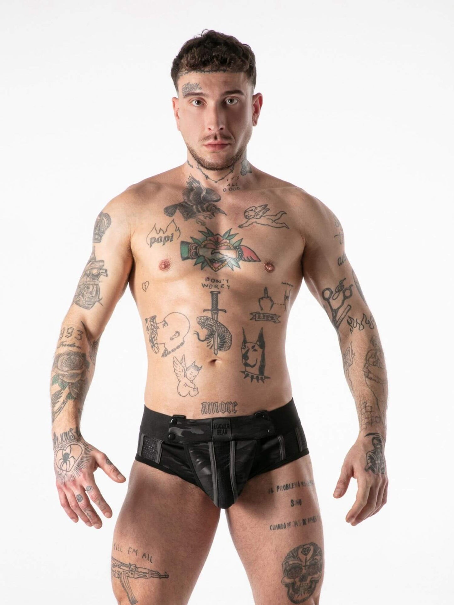 Locker Gear Full Military Access Jock Brief with Removable Pouch