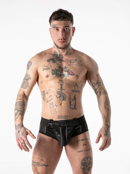 Locker Gear Full Military Access Jock Brief with Removable Pouch
