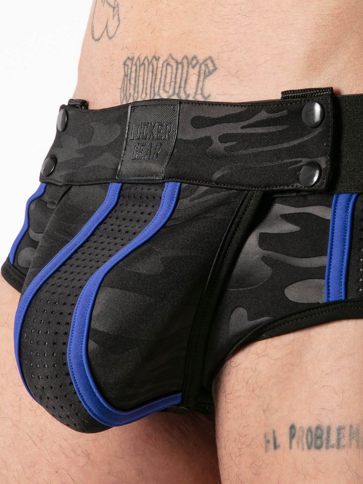 Locker Gear Full Military Access Jock Brief with Removable Pouch