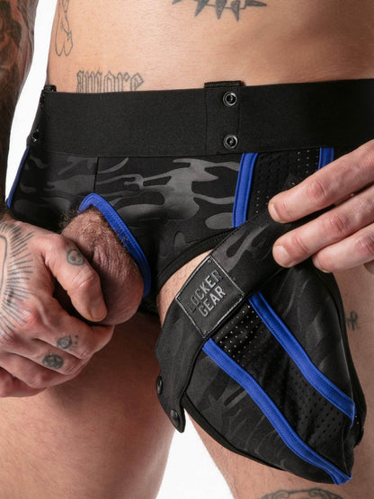 Locker Gear Full Military Access Jock Brief with Removable Pouch