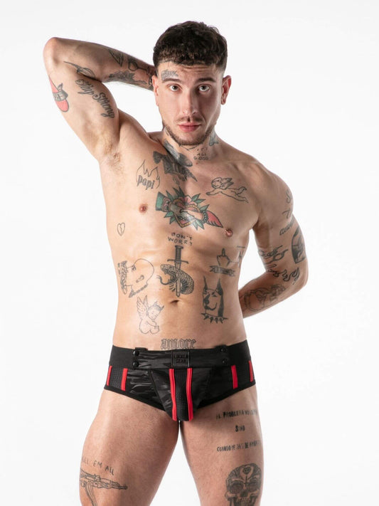 Locker Gear Full Military Access Jock Brief with Removable Pouch
