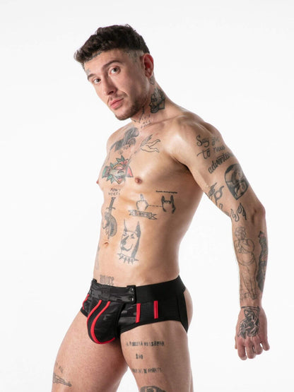 Locker Gear Full Military Access Jock Brief with Removable Pouch